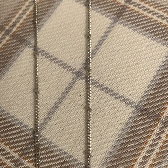 Like New Long Length Tassel Necklace with Blue Accents - Picture 4 of 11